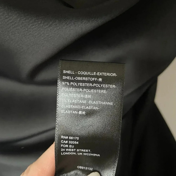 Urban Outfitters UO Mallory  Cowl Neck Satin Like Slip Dress Black Size Small - Picture 13 of 13